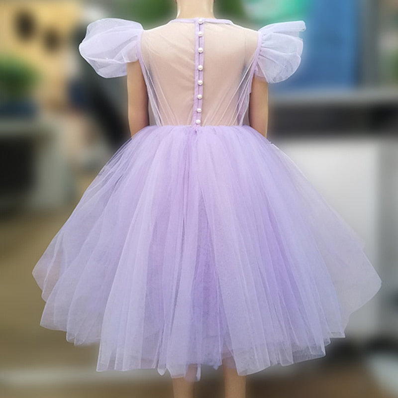 Elegant Princess Wedding Teenage Girls Dress