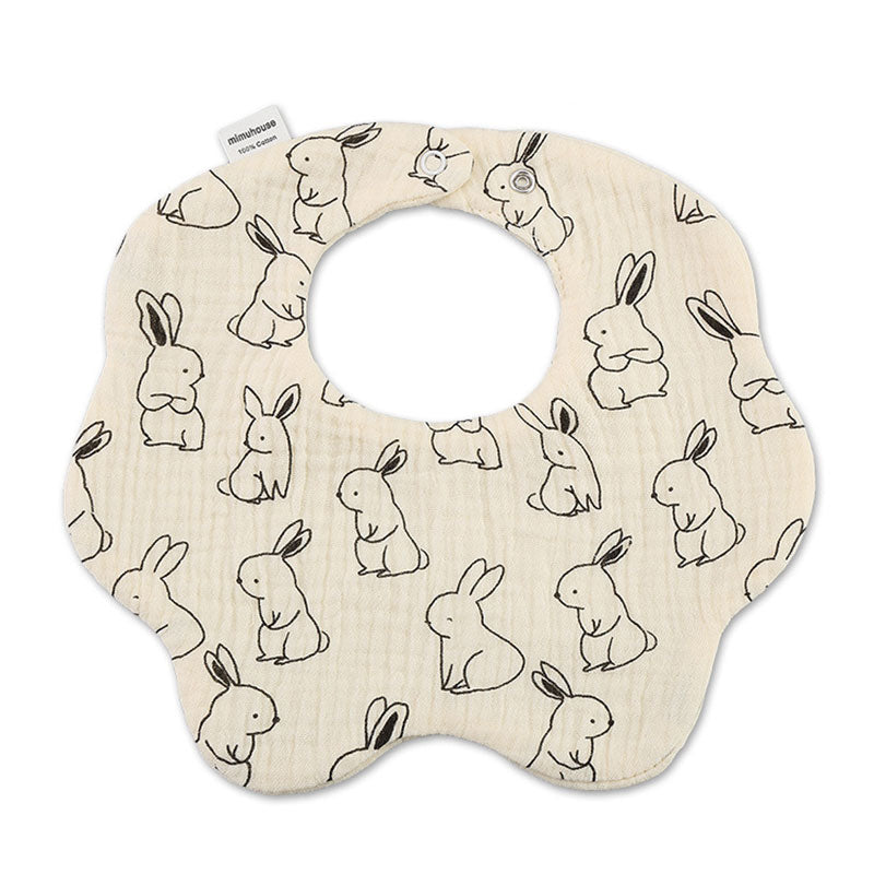 New Bandana Round Cartoon Scarf Bib