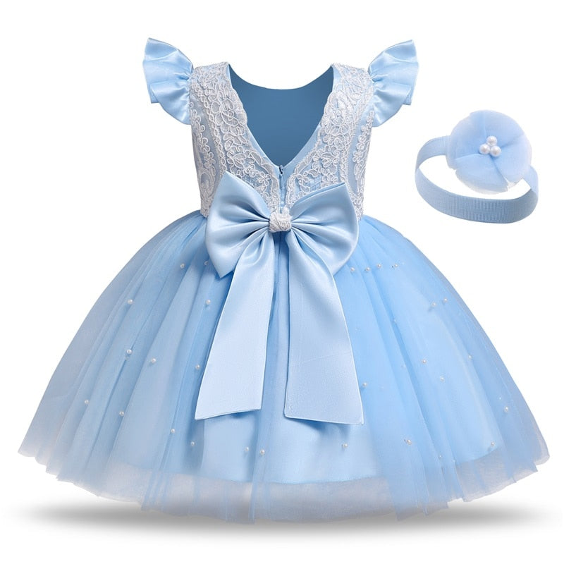 Elegant Wedding Princess Party Tutu Dress For Girls