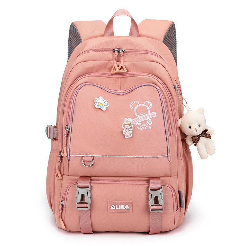 Waterproof Large Capacity School Bags For Girls