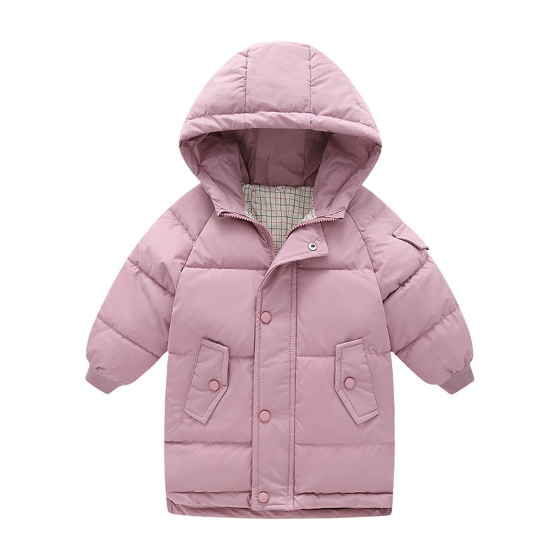 100% Cotton Warm Thickened Girls Jacket