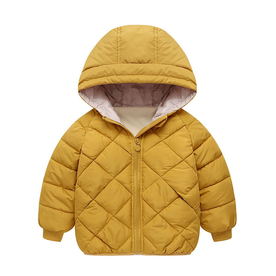 100% Cotton Warm Thickened Girls Jacket