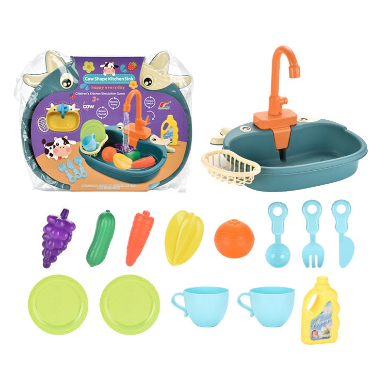Interactive Kids Simulation Kitchen Toys For Kids