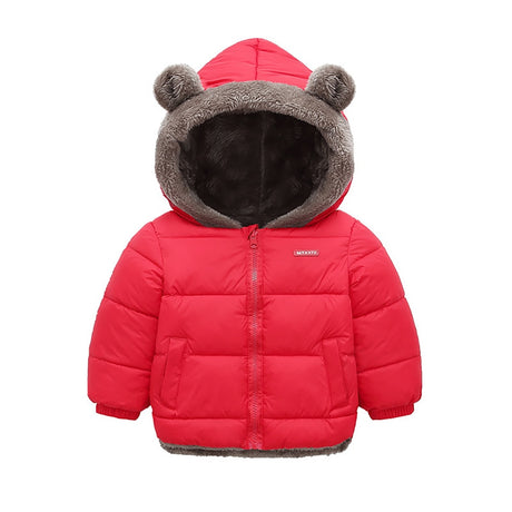 100% Cotton Warm Thickened Girls Jacket