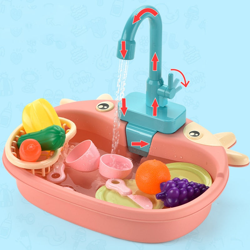 Interactive Kids Simulation Kitchen Toys For Kids
