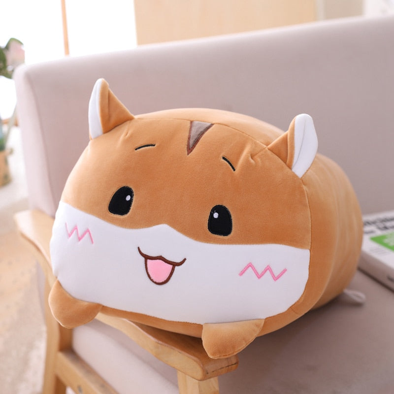 18-28CM Soft Animal Cartoon Pillow Cushion