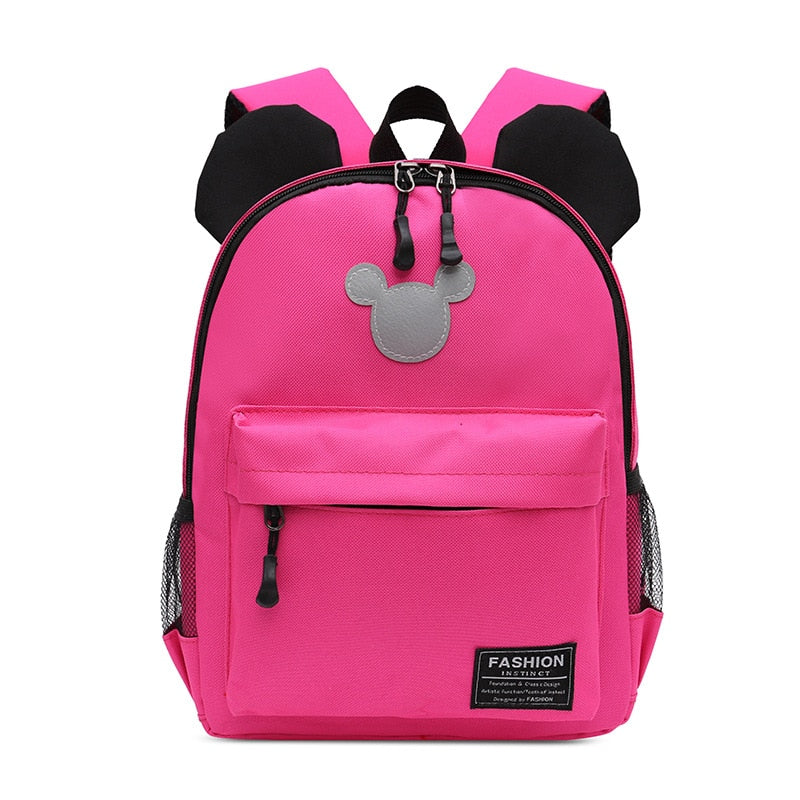 Mickey Minnie Lovely Cartoon Kids Backpack