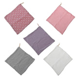 5 Pcs Of Soft Muslin Cloth Baby Towels