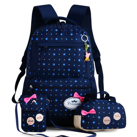 3Pieces Set Children School Bags