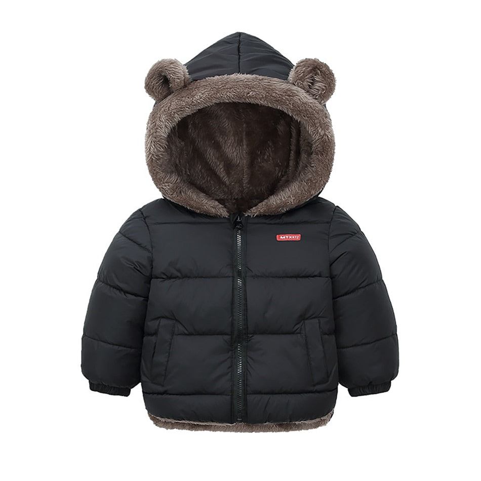 100% Cotton Warm Thickened Girls Jacket