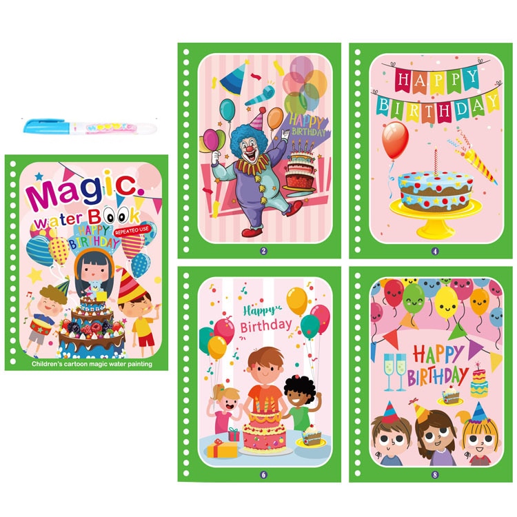 Montessori Educational Coloring Book for Kids
