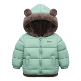 100% Cotton Warm Thickened Girls Jacket