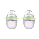 100% Soft Silicone Baby Feeding Bottle