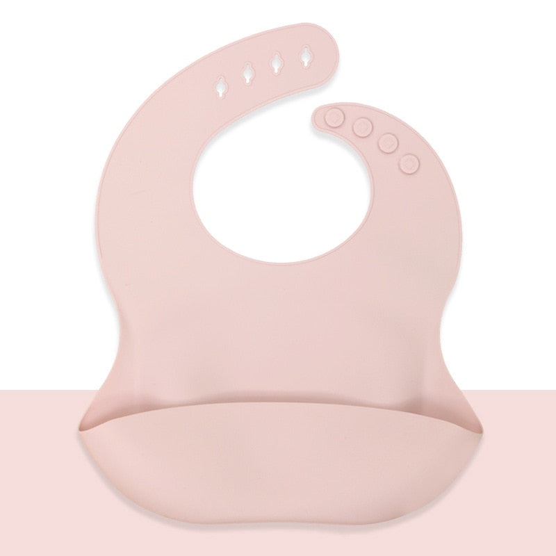 Adjustable Waterproof Soft Silicone Bib