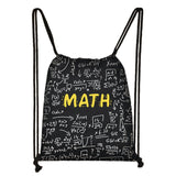 Portable Outdoor Printed Drawstring Bag