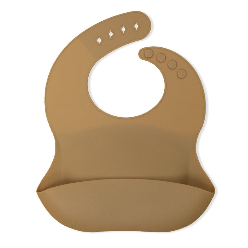 Adjustable Waterproof Soft Silicone Bib