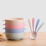 2pcs Eco-Friendly Toddle Baby Plate Dish