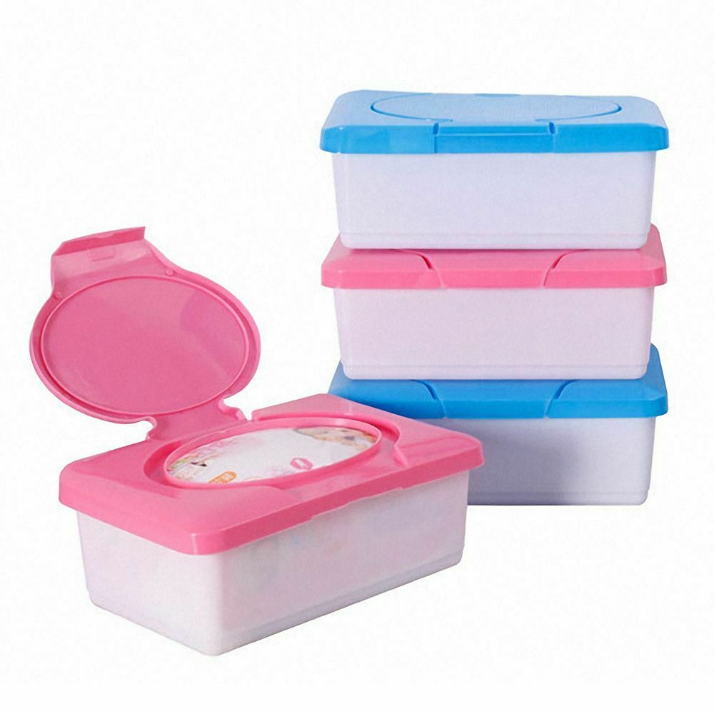 Wet Tissue Box Baby Napkins Plastic Case