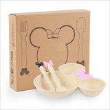 3Pcs/ Set Of Cartoon Baby Bowl Tableware