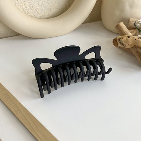 1PC Black Large Hair Claws Elegant Acrylic Hair Clip