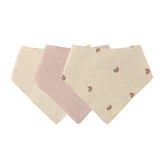 5pcs/Set Square Cotton Baby Face Towel