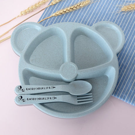 Anti Hot Tableware Set For Babies