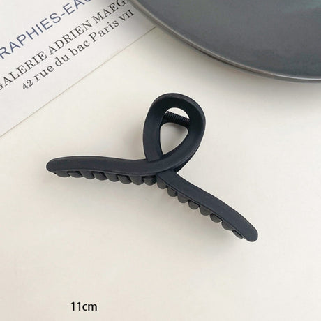 1PC Black Large Hair Claws Elegant Acrylic Hair Clip