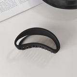 1PC Black Large Hair Claws Elegant Acrylic Hair Clip