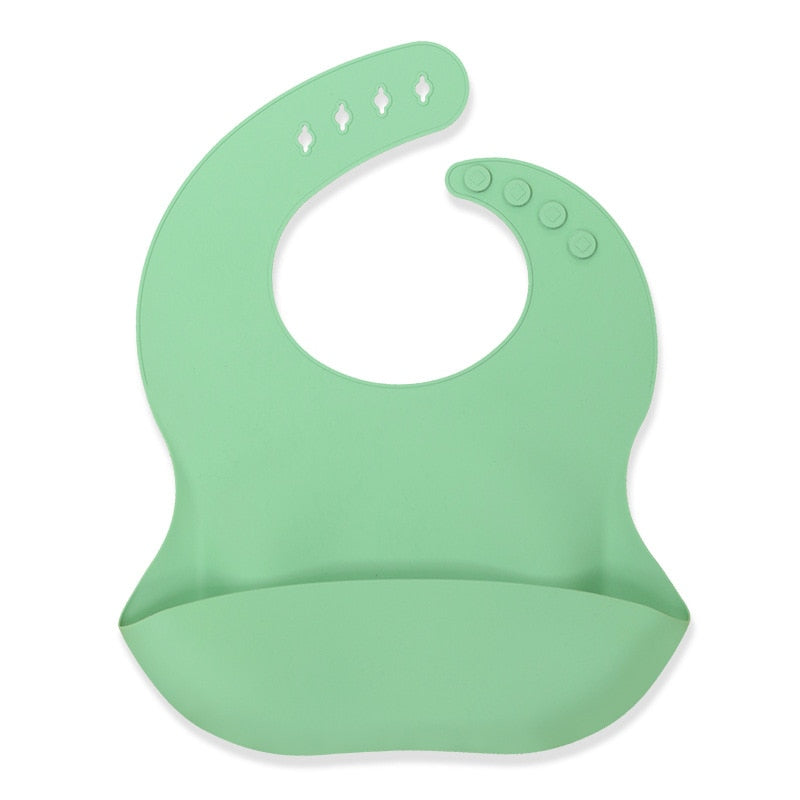 Adjustable Waterproof Soft Silicone Bib