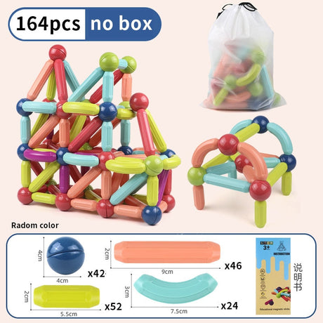 Magnetic Constructor Blocks Set Toys for Kids