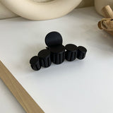 1PC Black Large Hair Claws Elegant Acrylic Hair Clip