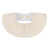 Solid Color Absorbent Baby Tassel Bib